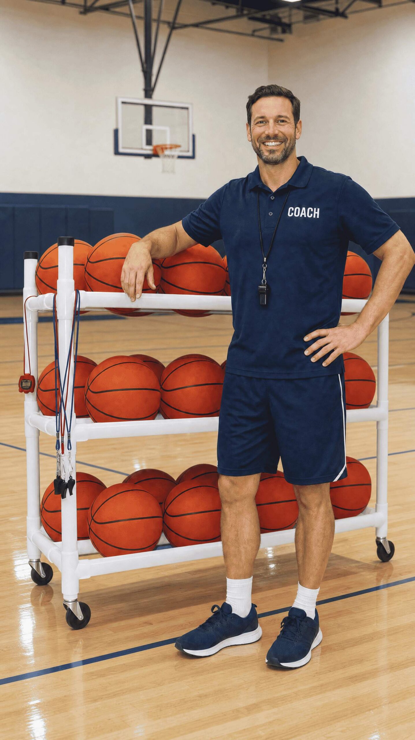 30 Baketball Cart